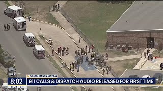 Uvalde school shooting 911 calls released [upl. by Lairbag]