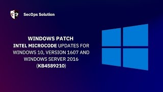 Patch Wednesday Day 19100   Windows KB4589210 Patch [upl. by Benia]