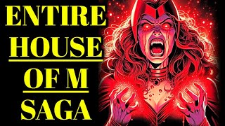 Entire House Of M Saga Explored  Comic Book Event That Shook Entire Marvel Universe  Mega Video [upl. by Bevus607]