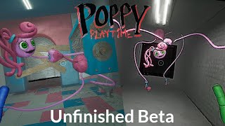 Poppy Playtime Chapter 2 Unfinished Beta Gameplay [upl. by Airpac850]