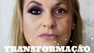 MAKE PARA MULHERES ACIMA DE 40 ANOS  MAQUIANDO CLIENTE [upl. by Tildi115]