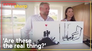 Kiwis purchase original Banksy art on the streets of New York for 60 each  Seven Sharp [upl. by Ihtak724]