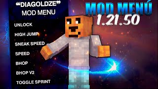 🔥 DIAGOLDZE MOD MENÚ MINECRAFT BEDROCK 12150 FLY SPEED INSTABREACK FULLBRIGHT [upl. by Iphigeniah]