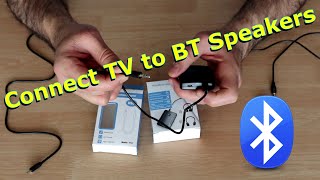 Connect non Bluetooth TV to Bluetooth speakers or headphones [upl. by Jonny]