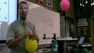 Helium and Sulfur Hexafluoride Demo [upl. by Runkle794]