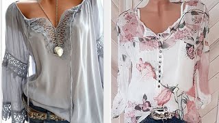 Blusas bonitas de MODA 2020 PRIMAVERA VERANO  Fashion Love [upl. by Arihsay]