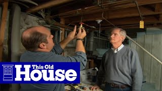 How to Replace a Plumbing ShutOff Valve  This Old House [upl. by Acinnod412]