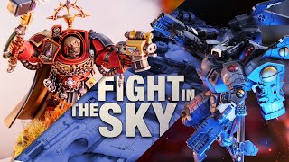 Blood Angels vs Tau Who Rules the Skies Warhammer 40k in 40m Battle Report [upl. by Moersch156]