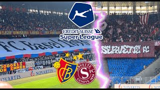 FC BASEL V SERVETTE FC  🔥🤯 BASEL RÄCHT SICH ZUR HINRUNDE I Stadion Vlog xKiko [upl. by Pamela]