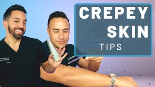 Dermatology Tips for Crepey Skin [upl. by Yrad]