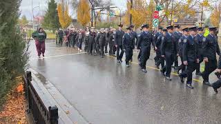 Remembrance Day Parade 2024 in Kamloops BC [upl. by Adyela]