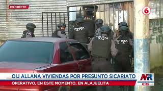 Policía Judicial realiza allanamientos en Alajuelita para detener a sospechosos de sicariato [upl. by Pembroke]