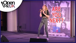 BIRD SET FREE – SIA performed by KEZIA at Open Mic UK music competition [upl. by Otrebron261]