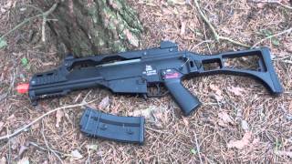 ARES HampK G36C EBB Airsoft Gun Review [upl. by Agle]