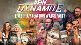 AEW Dynamite Livestream Reaction Watch Party 10232024 [upl. by Eelyram]