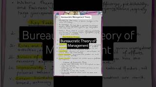 Bureaucratic Management Theory by Max Weber bankingtayari [upl. by Lael]