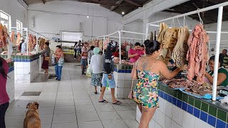 FEIRA LIVRE DE PESQUEIRAPE COM CUSTO DE VIDA BAIXO E MUITA FARTURA NO NORDESTE [upl. by Sheng]