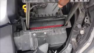 Infiniti M45 Air Filter replacement Quick 2minute job [upl. by Anytsirk]