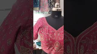 Sabyasachi bridal blouse 😍 designer blouseyoutubeshorts trending shorts viralvideo [upl. by Llednar]