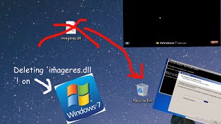 Deleting imageresdll on Windows 7 [upl. by Mas953]