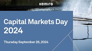 Kemiras Capital Markets Day 2024 [upl. by Anaihsat589]