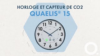 Comment utiliser lhorloge et capteur de CO2 QUAELIS 15 [upl. by Eniarda758]