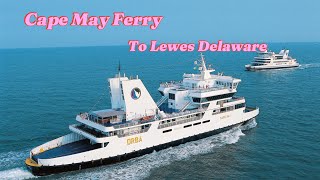 Cape May Ferry from NJ to Lewes DE  Vlog 1 [upl. by Aikal]