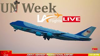 🔴LIVE JFK AIRPORT ACTION  John F Kennedy International  Live Plane Spotting [upl. by Hutchison485]