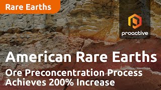 Groundbreaking Ore Preconcentration Process Achieves 200 Increase in Rare Earth Elements [upl. by Alurta]