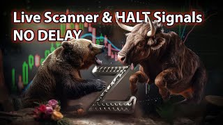 🌊Live Scanner and Day Trade Ideas NO DELAY Morning Gappers Momentum and Halt Scanner 061320232 [upl. by Ramal]