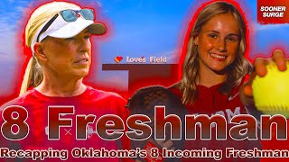 OU Softball Recap of Sooners 8 Incoming Freshman for Next Season [upl. by Netsruk]