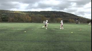 Develop Two Man Passing Chemistry  Lacrosse 2015 35 [upl. by Aicilic322]