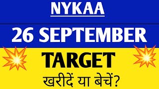 nykaa share pricenykaa share latest newsnykaa share news today [upl. by Auqeenwahs702]