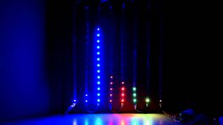 Safe amp Sound visualized on LED strip by Raspberry Pi [upl. by Akciret]