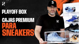 ¡Las Mejores cajas TRANSPARENTES para SNEAKERS Playoff Box 🔥 [upl. by Dalia]