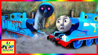 NEW Thomas and Friends vs Cursed Thomas at the Day Out with Thomas 😨🚂 [upl. by Anavoj]