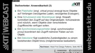 15 Entwurfsmuster Stellvertreter Vermittler Abstrakte Fabrik Schablonenmethode Fabrikmethode [upl. by Clyde]