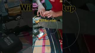 Wifi line setup shortsfeed wifi wifisetup [upl. by Oram]