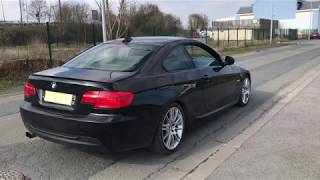 BMW 325D FULL INOX e92 ACCELERATION  SOUND [upl. by Cusick]