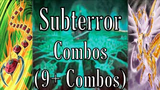 Subterror Guide Subterror Combos 9 Combos  Ft Speedroids Hieratics amp Prediction Princesses [upl. by Ursa]