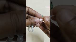 Elastik Handmade bracelet பண்ணலாம் 🥰youtube diy [upl. by Kenwood]