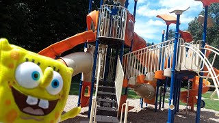 Spongebob Adventures Playground Hide and Seek Fun [upl. by Fernandez]