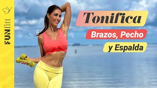 Para tus Brazos Pecho y Espalda  Rutina de Entrenamiento con Pesas ¡Transforma tu Tren Superior [upl. by Modesta497]