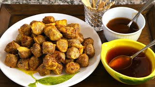 Korean meatballs with sauce Wanja 완자 [upl. by Nor]