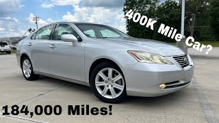 2008 Lexus ES 350 35 POV Test Drive amp 184000 Mile Review [upl. by Eenalem]