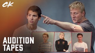 Your Favorite Cobra Kai Stars Audition Tapes  Cobra Kai William Zabka Xolo Maridueña [upl. by Nolie]