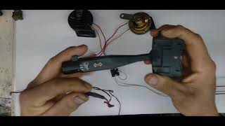 INSTALACION DE CLAXON A TU CARRO MUY FACIL CON PUSH BOTON Y RELAY [upl. by Eidnyl]