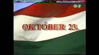 új csigaquot tv2 OKT23 ident őszi REKLÁM ident 2001ből [upl. by Morville]