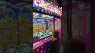 Is This Giant Basketball Arcade Game Claw Rigged… shorts [upl. by Belen]