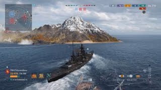 Scharnhorst double strikeimpressive [upl. by Tallu]